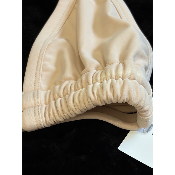 Montce Swim Sphynx Braided Bikini Top Bottom Tan Medium - Picture 3 of 9